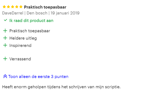 review handleiding marketingplan op bol.com